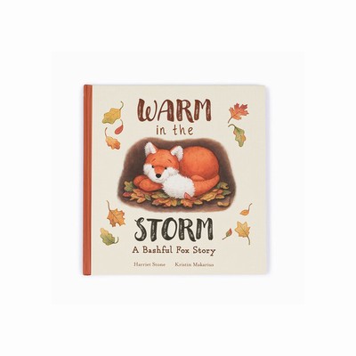 Jellycat Warm in the Storm and Bashful Fox Cub Medium New Zealand | EOPYA4687